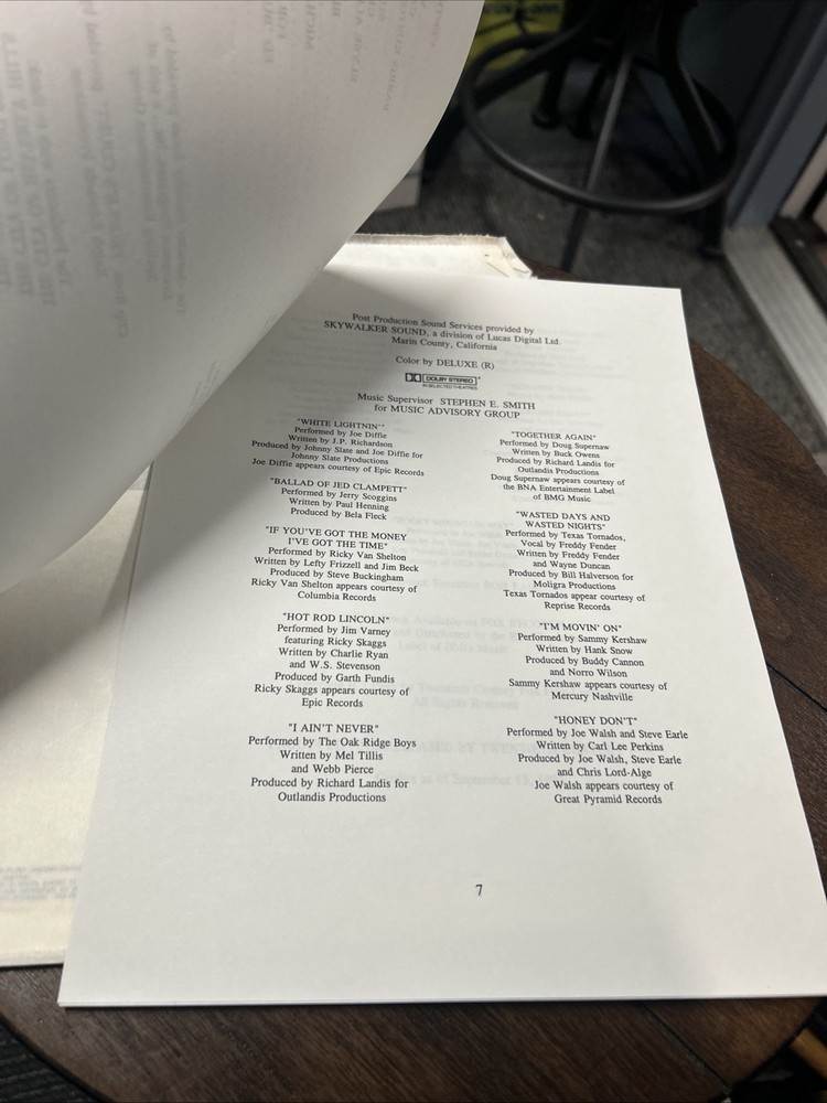 The Beverly Hillbillies Original TV Script