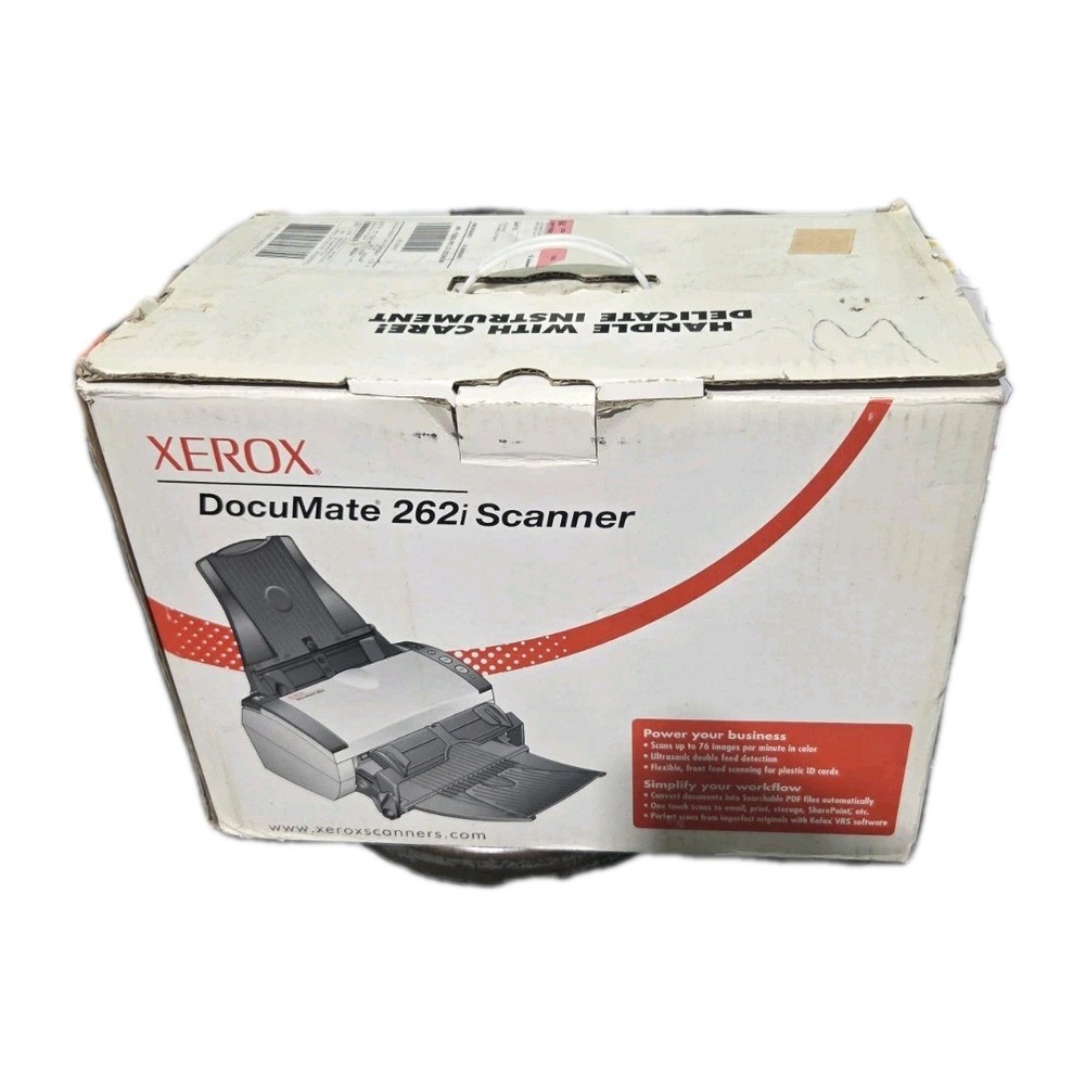 Xerox DocuMate 262i Color Duplex Document Scanner