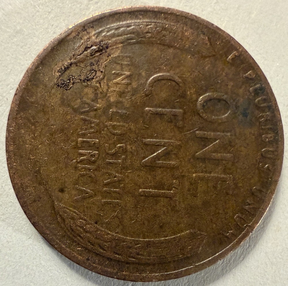 1944 D Lincoln Wheat Penny DDO + Obverse + Reverse Errors (#517)
