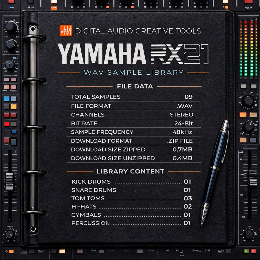 Yamaha RX21 Drum Machine Sample Library