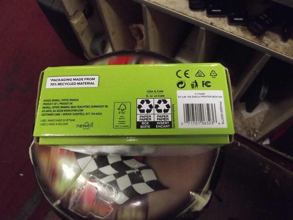 DYMO Label Manager 160e, Rechargeable with Computer Connection