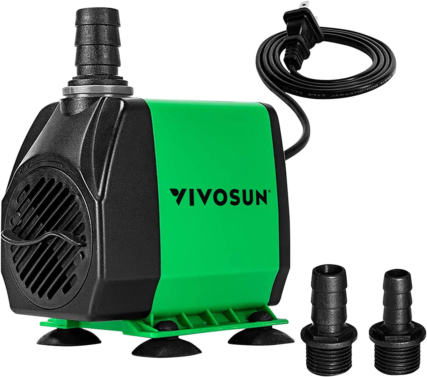 VIVOSUN 800GPH Submersible Pump10ft High Lift Fountain Pump w/t 5ft Power Cord