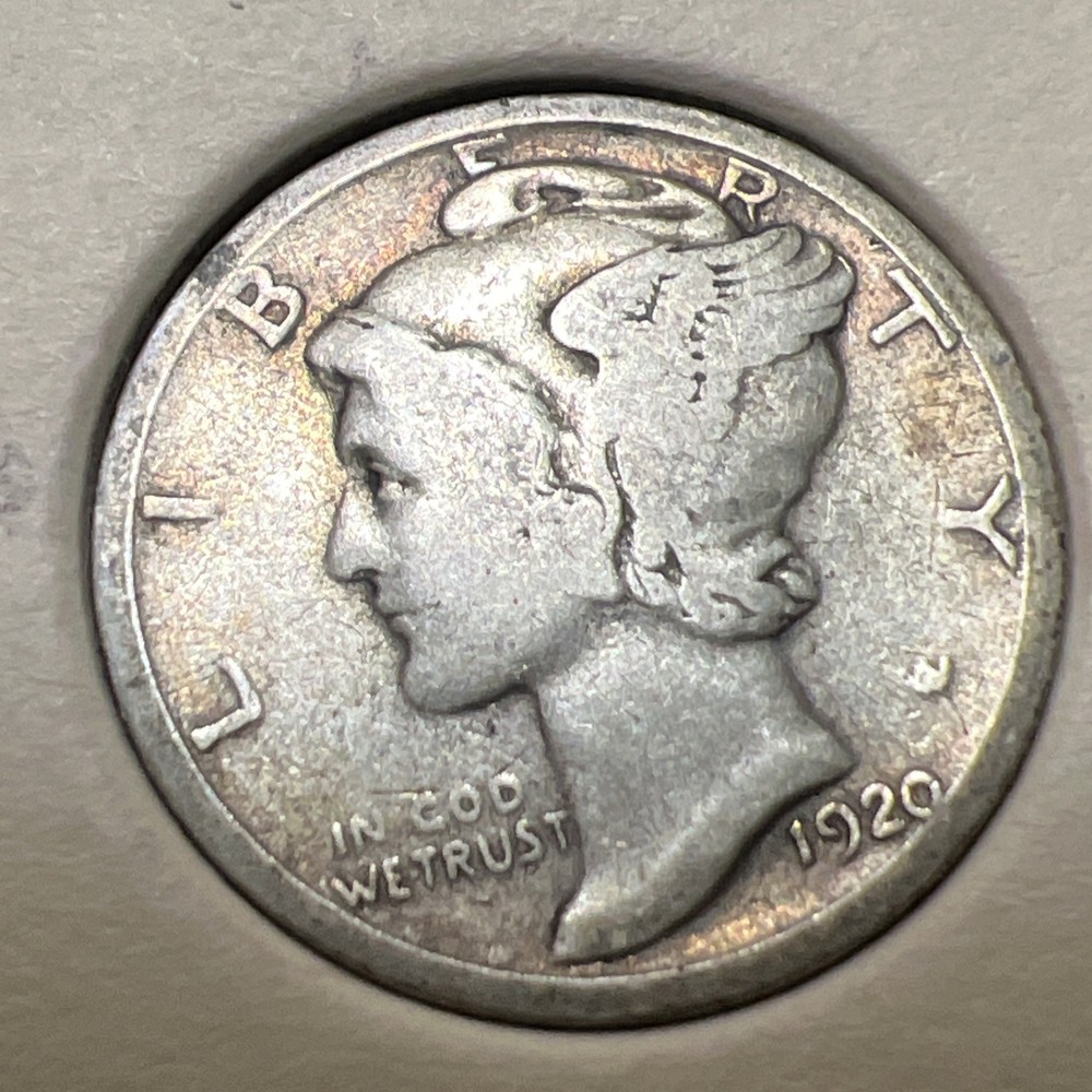 1920 P MERCURY DIME! Nice Better Early Date
