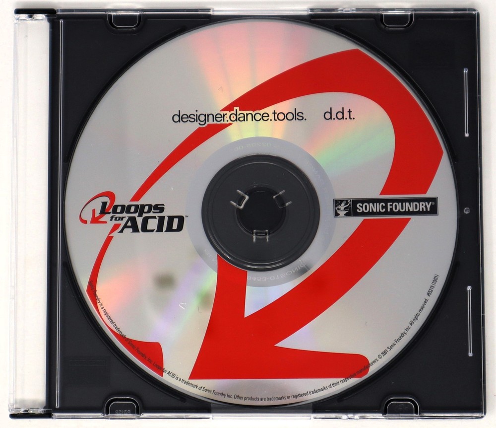 Sonic Foundry D.D.T. Loops For Acid Sample/Sound Library/Sampling CD