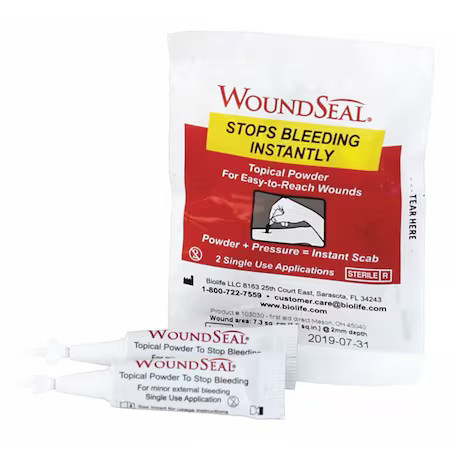 Blood Clotting Solution, Powder, Pk2,  2332