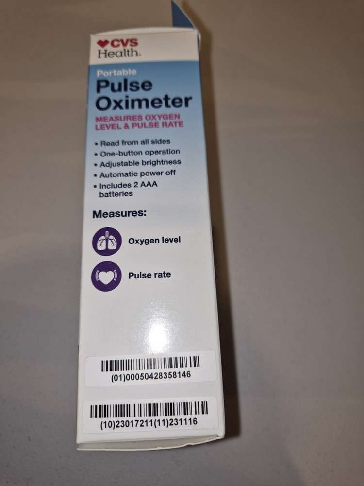 CVS Health Pulse Oximeter NEW