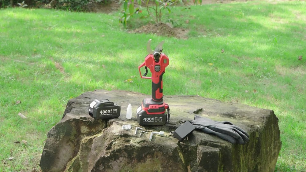 Taskstar Cordless Chainsaw ,Electric Pruning Shears Scissors, Brushless Cutter