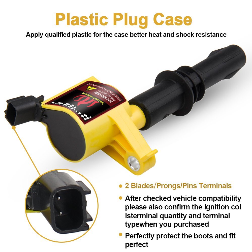 2004 2005 2006 2007 2008 IGNITION COIL 8PACKS FOR FORD F-150 4.6L 5.4L V8 TRITON