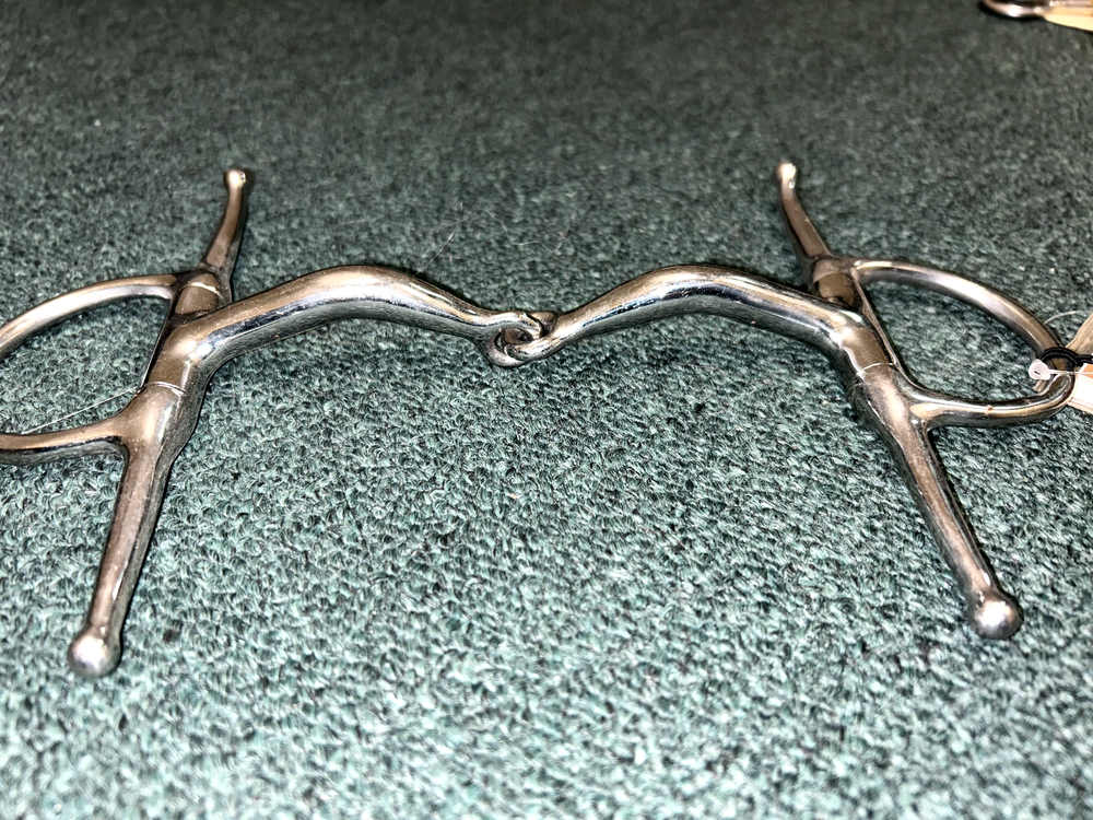 Myler Full Cheek Single Joint Snaffle 5"