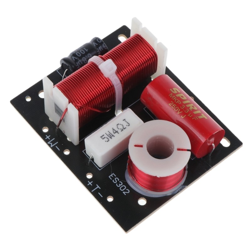 2-Way Speaker Divider, 400W Long Durability Crossover Filter, Frequency Divider