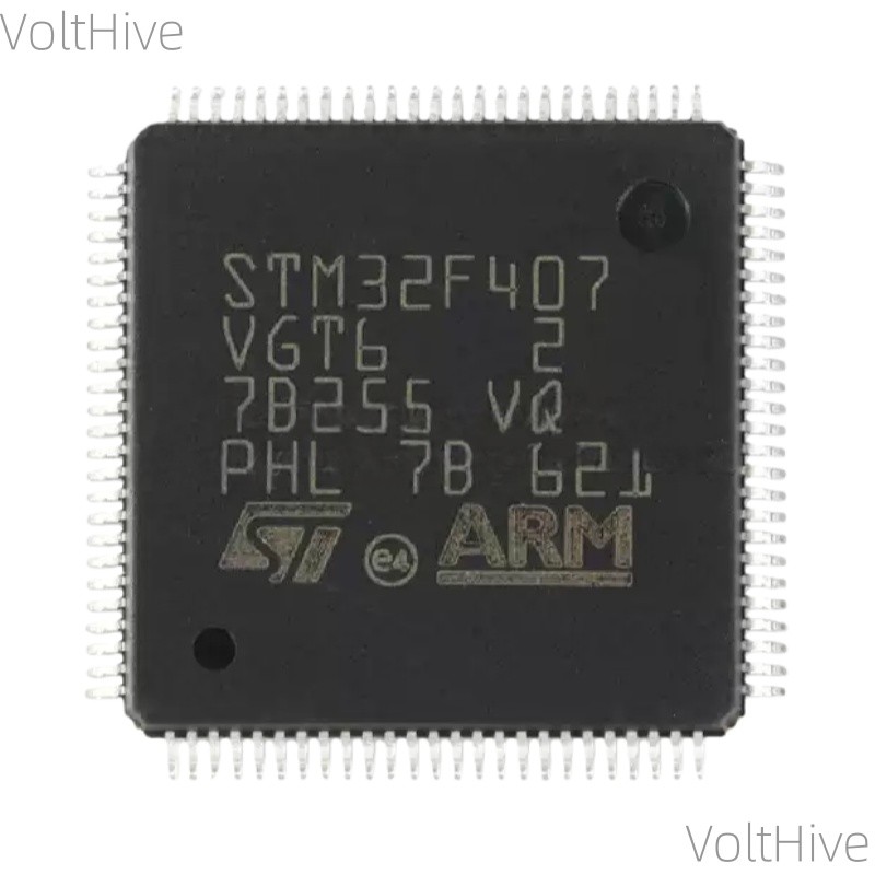 1PCS STM32F407VGT6 LQFP-100 ARM Cortex-M4 32-bit Microcontroller MCU New