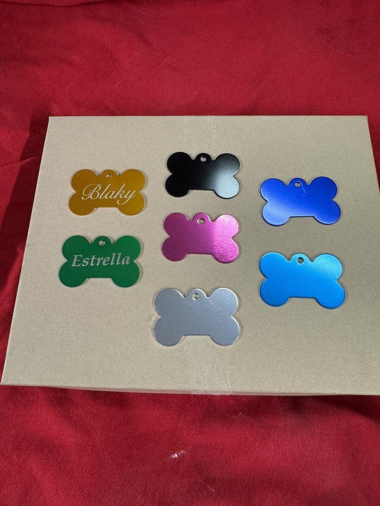 Blank Dog Tag Plaque