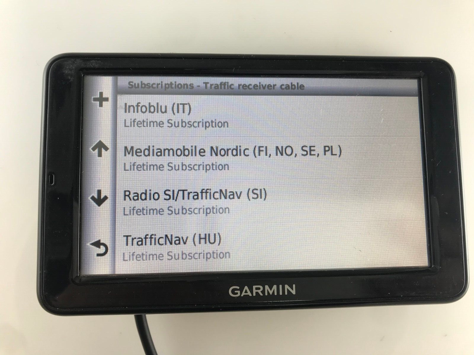 Original GARMIN GTM 36 Traffic Receiver charger Power cable + Antenna Extension