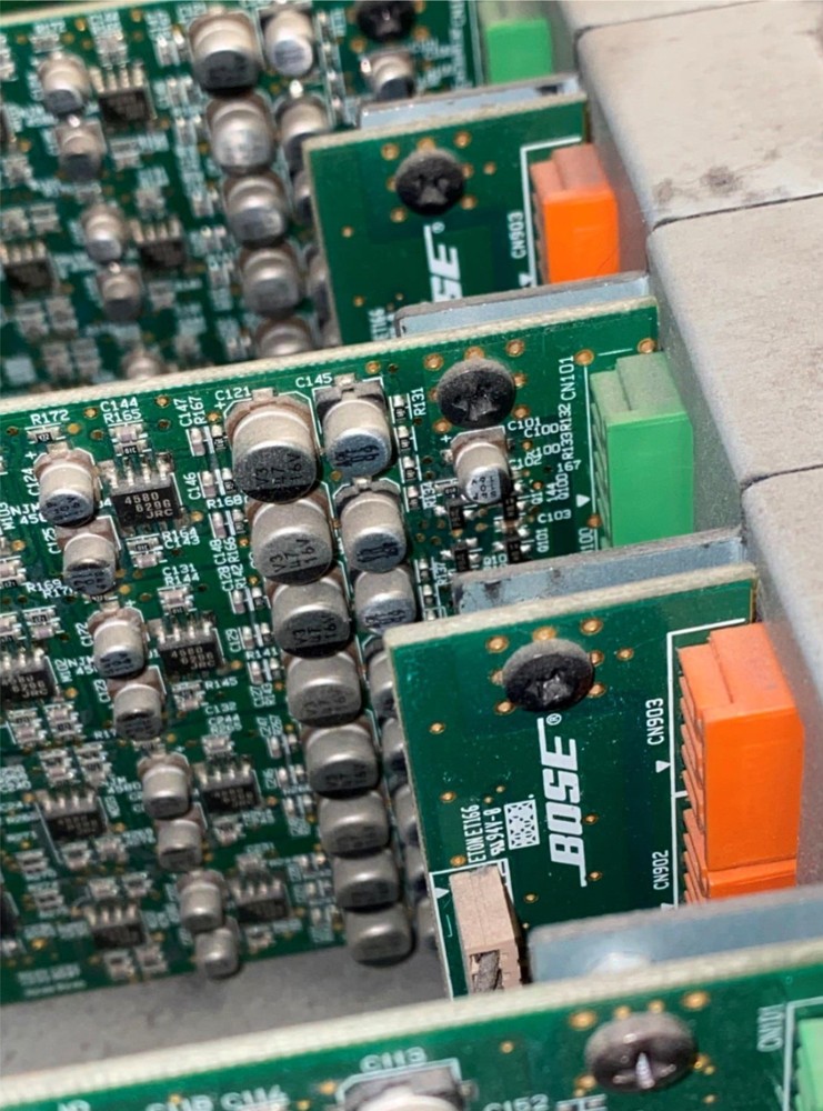 Bose ControlSpace ESP-88 Engineered Sound Processor W/ 7X Cards, Mount Ears