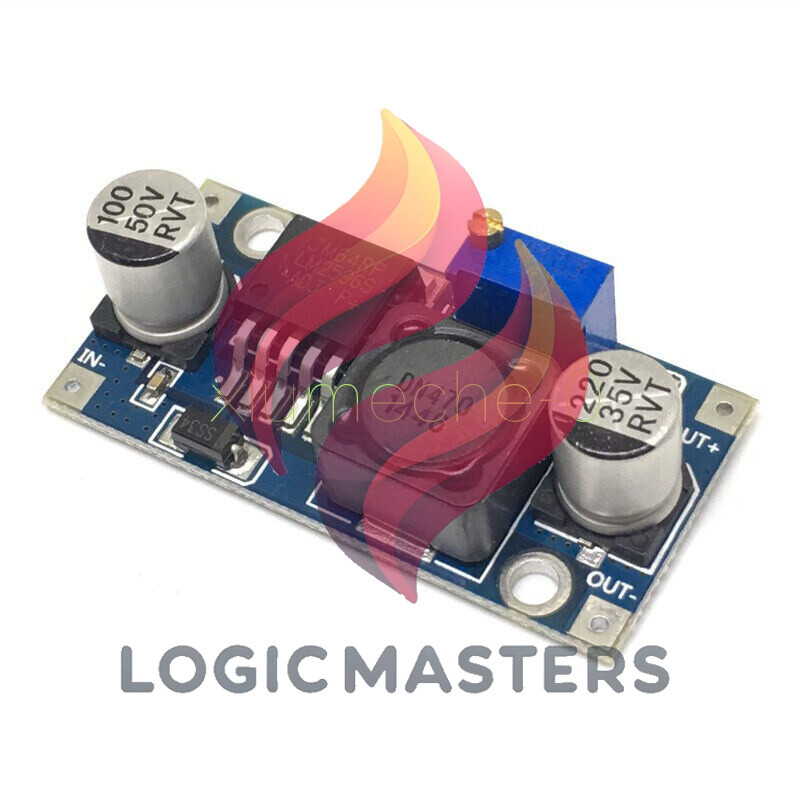 DC-DC 1.25V-35V LM2596 Step Down Adjustable Buck Converter Module Power Supply