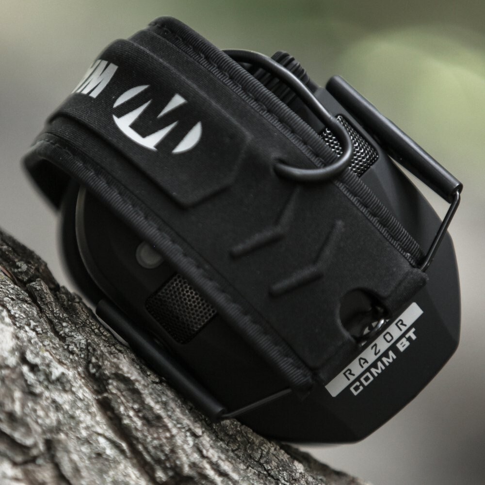 Walkers Razor Quad Electronic Comm Muff with Bluetooth GWP-RSEQM-BT