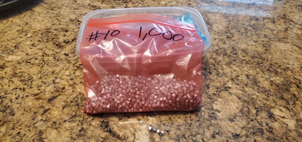 1,000 #10 Aluminum Caps