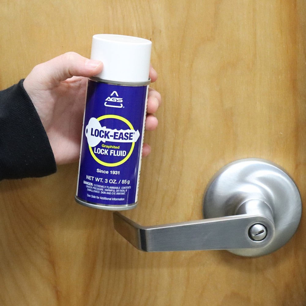 AGS Automotive Solutions Lock-Ease Graphite Lock Lubricant – 3oz No Size