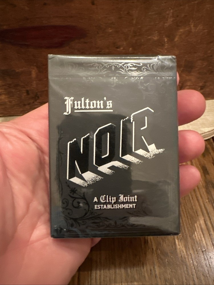 FULTONS NOIR PLAYING CARDS