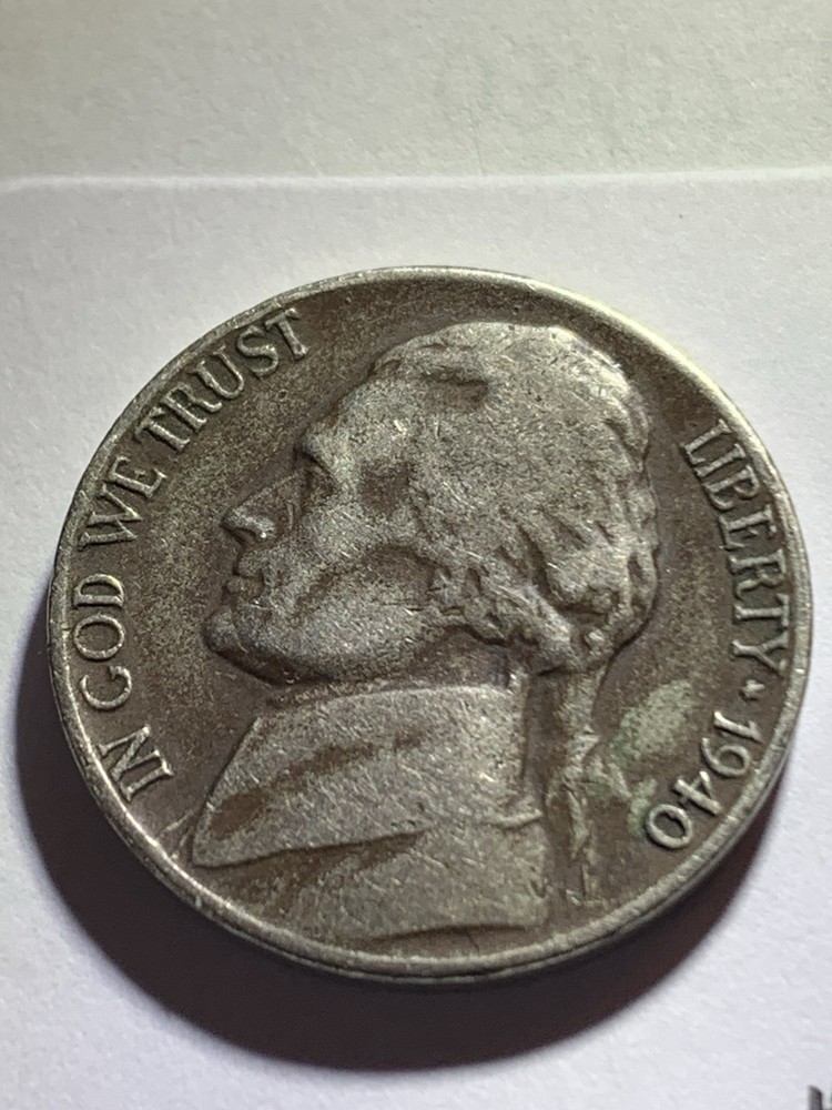 1940 5C Jefferson Nickel (#1009)