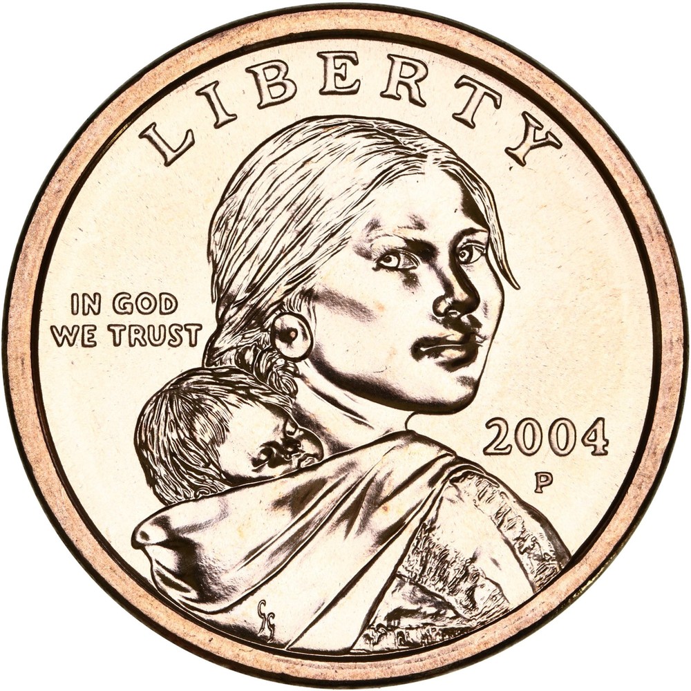 2004 P Native American Sacagawea Dollar Choice BU
