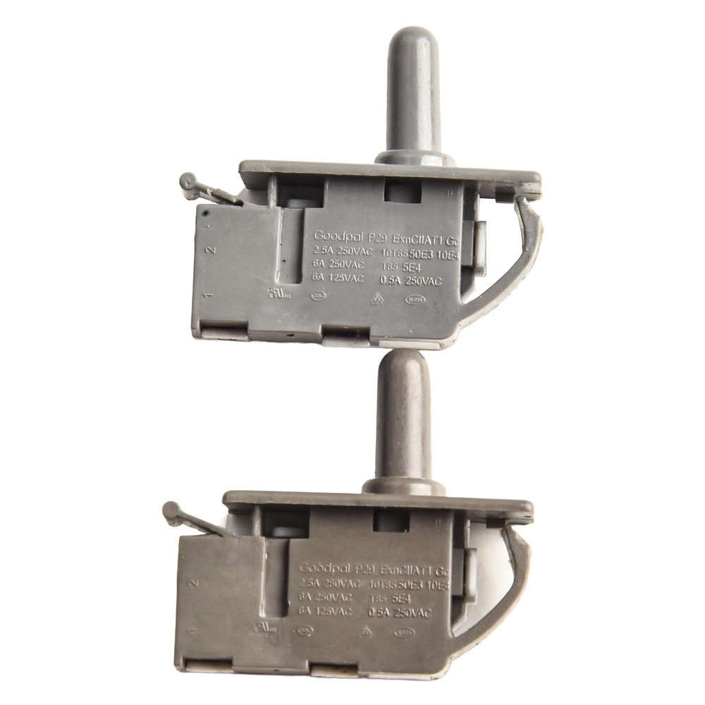 2 X Refrigerator Door Light Control Normally Closed Push Button Switch NEW