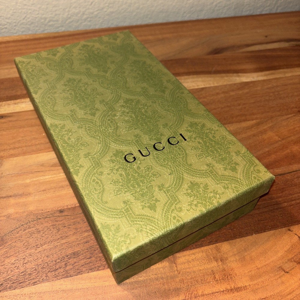 Authentic Olive Green Gucci Empty Box