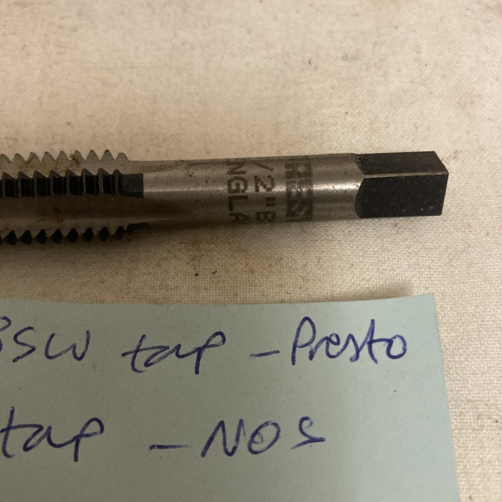 1/2 X 12 BSW TAPS X 2 - ENGINEERING