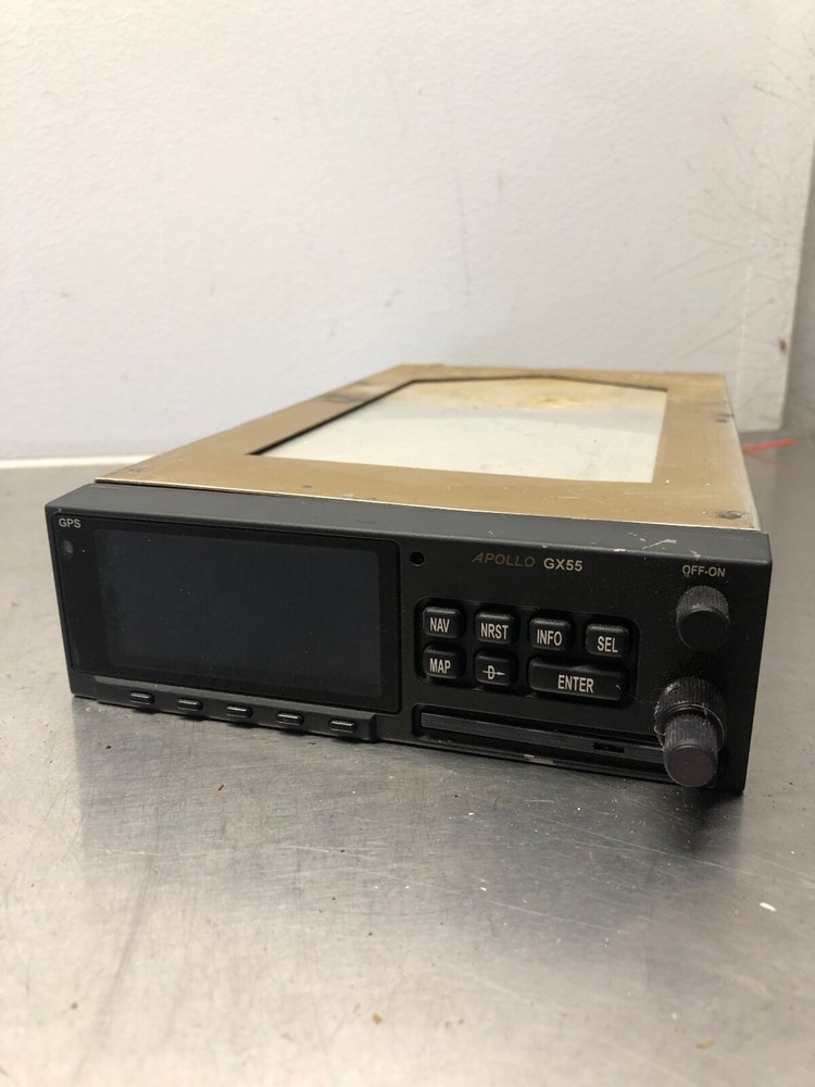 Garmin Apollo GX55 GPS With Tray & Database Card