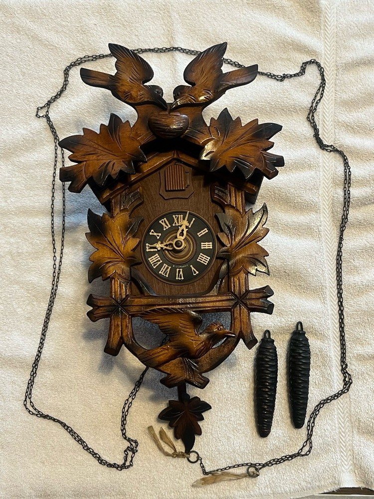 Vintage West German Cuckoo clock
