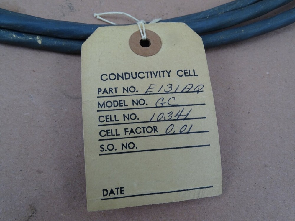 Foxboro Conductivity Conductivity Cell Model GC, E131AQ