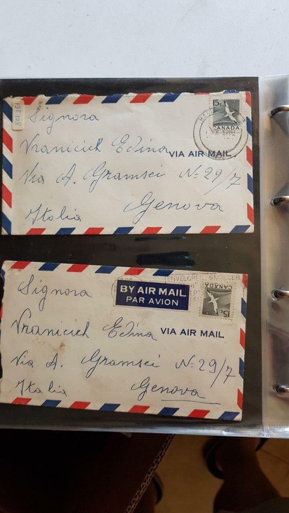 2019_059: POSTAL HISTORY: binder with about 100 postal history documents