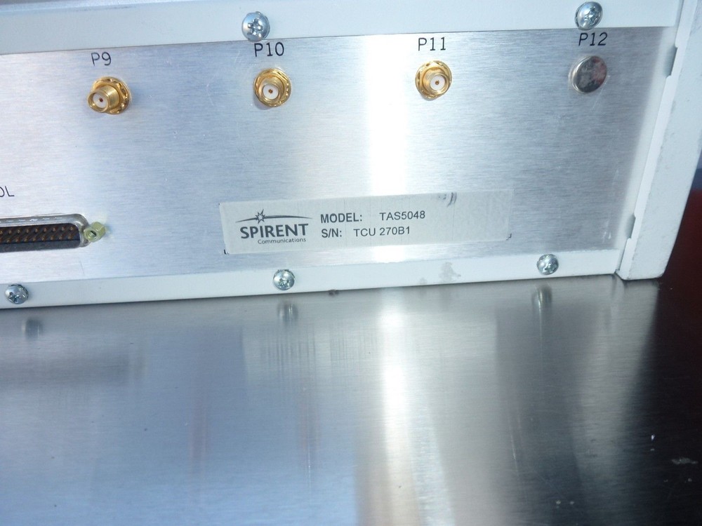 Spirent TAS5048 CDMA PLTS (Position Location Test System) Configuration Unit