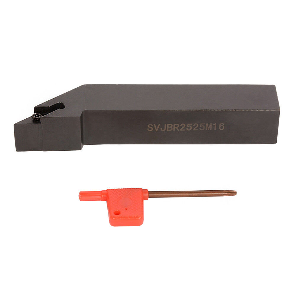 5PC VBMT160404 VBMT331 insert +SVJBR2525M16 Indexable turn tool holder Arbor