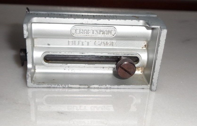 Vintage Craftman Butt Gage No. 3940 Hand Tool