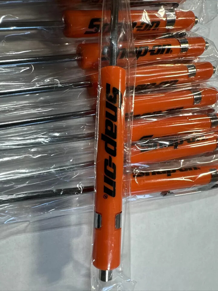 Snap On Pocket Singles Screwdrivers-Flat tip: pick your color!