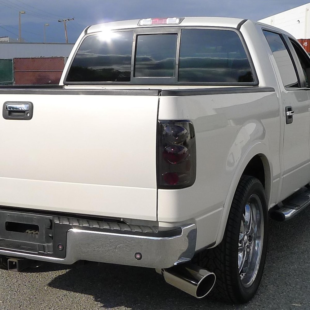 2004-2008 Ford F150 Styleside Tail Lights Pair Smoke Replacement