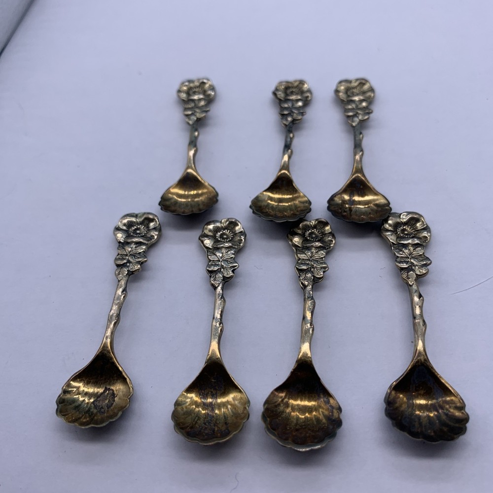Vintage Salt Cellar Spoons
