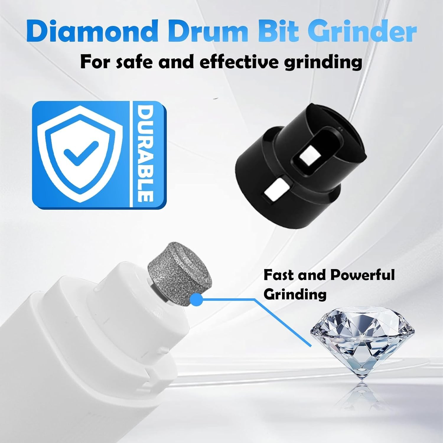 Silent Groom Pro Nail Grinder, Heusom Dog Nail Trimmer, Rechargeable USB