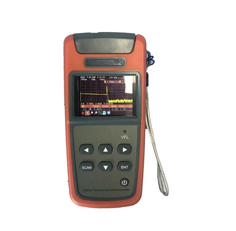 Optical Time Domain Reflectometer OTDR with VFL Visual Fault Locator Function