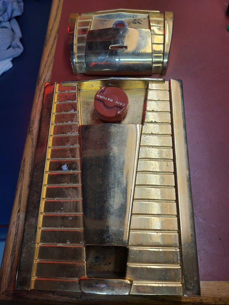 AMI E80 jukebox coin cover and return