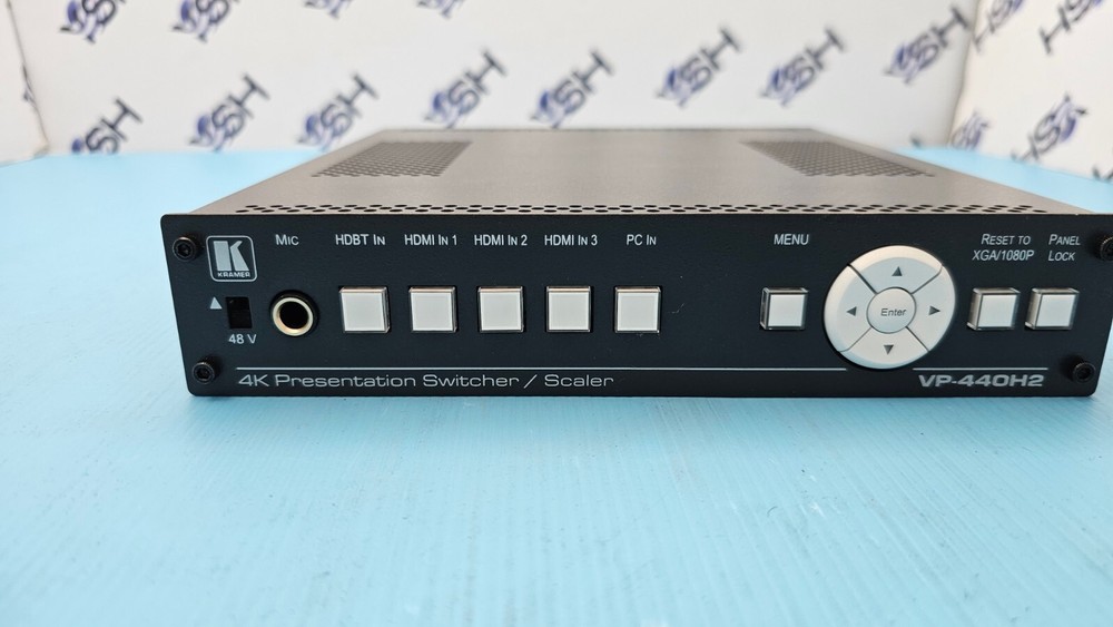 Kramer VP-440H2 Compact 5-Input 4k60 Presentation Switcher/Scaler