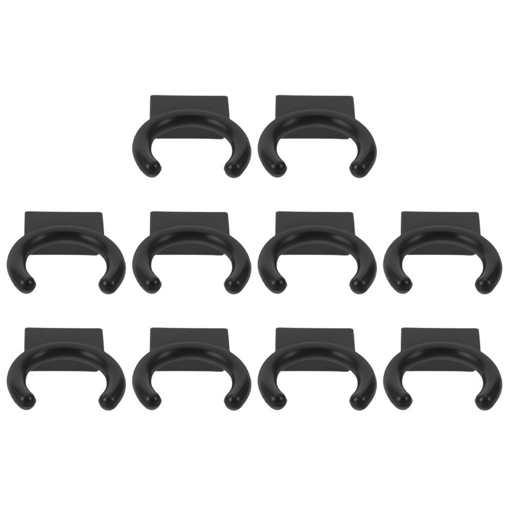 10 Pcs Microphone Storage Holder Wall Mount Mounted Holders Stand