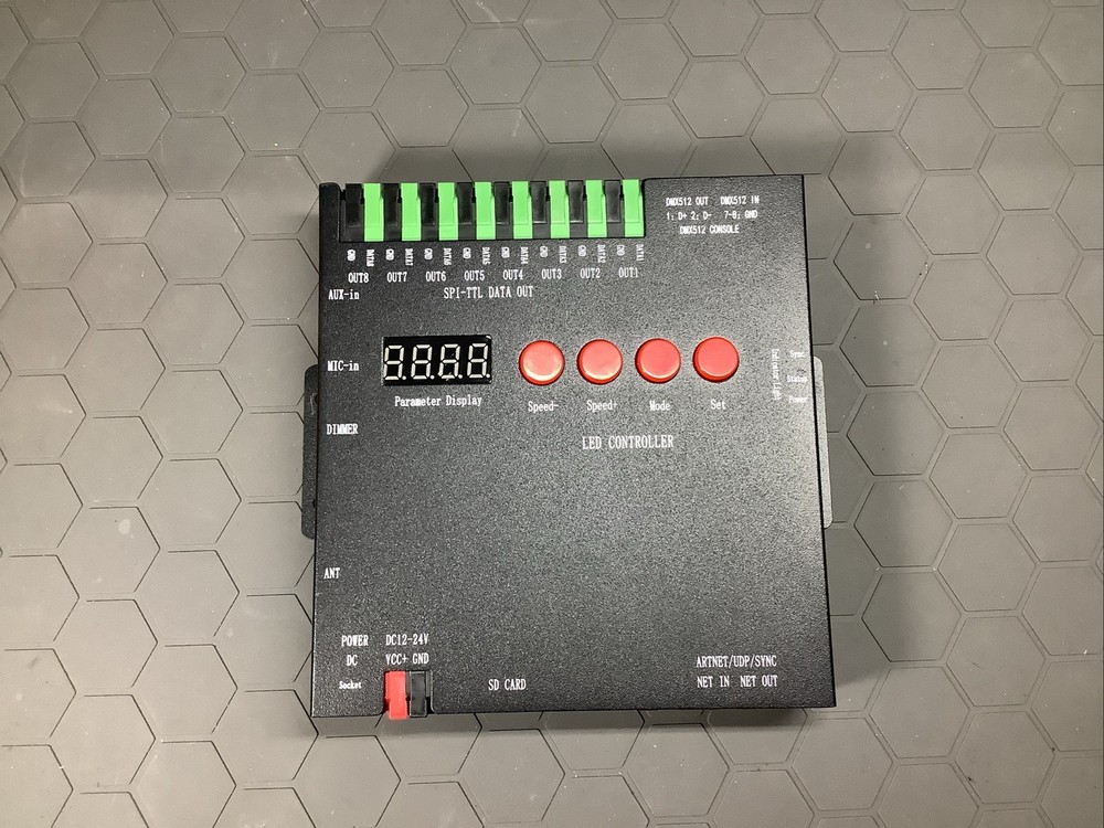 K8MINI ARTNEY DMX Console LED Pixel Controller For SPI-TTL