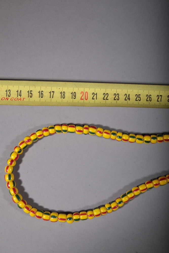 Beads Glass Yellow 65
