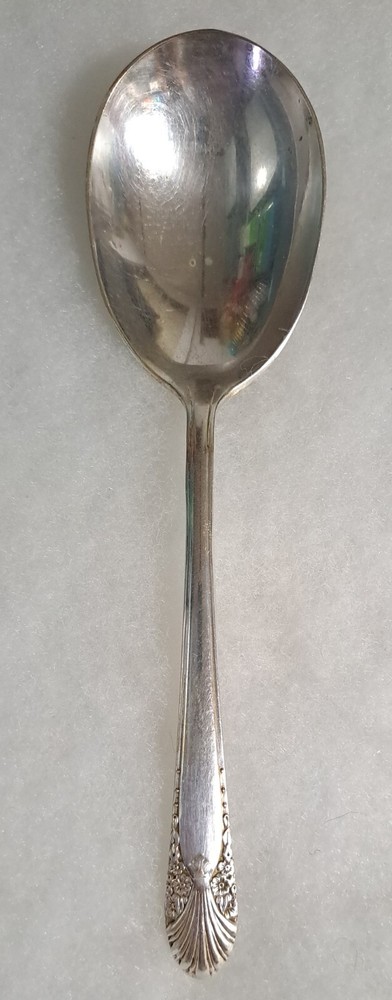 Crown Silverplate 1939 RADIANCE Pattern Berry or Casserole Serving Spoon