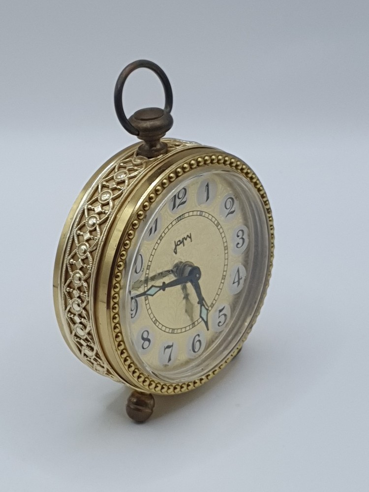 Vintage Japy Alarm Clock Collectable