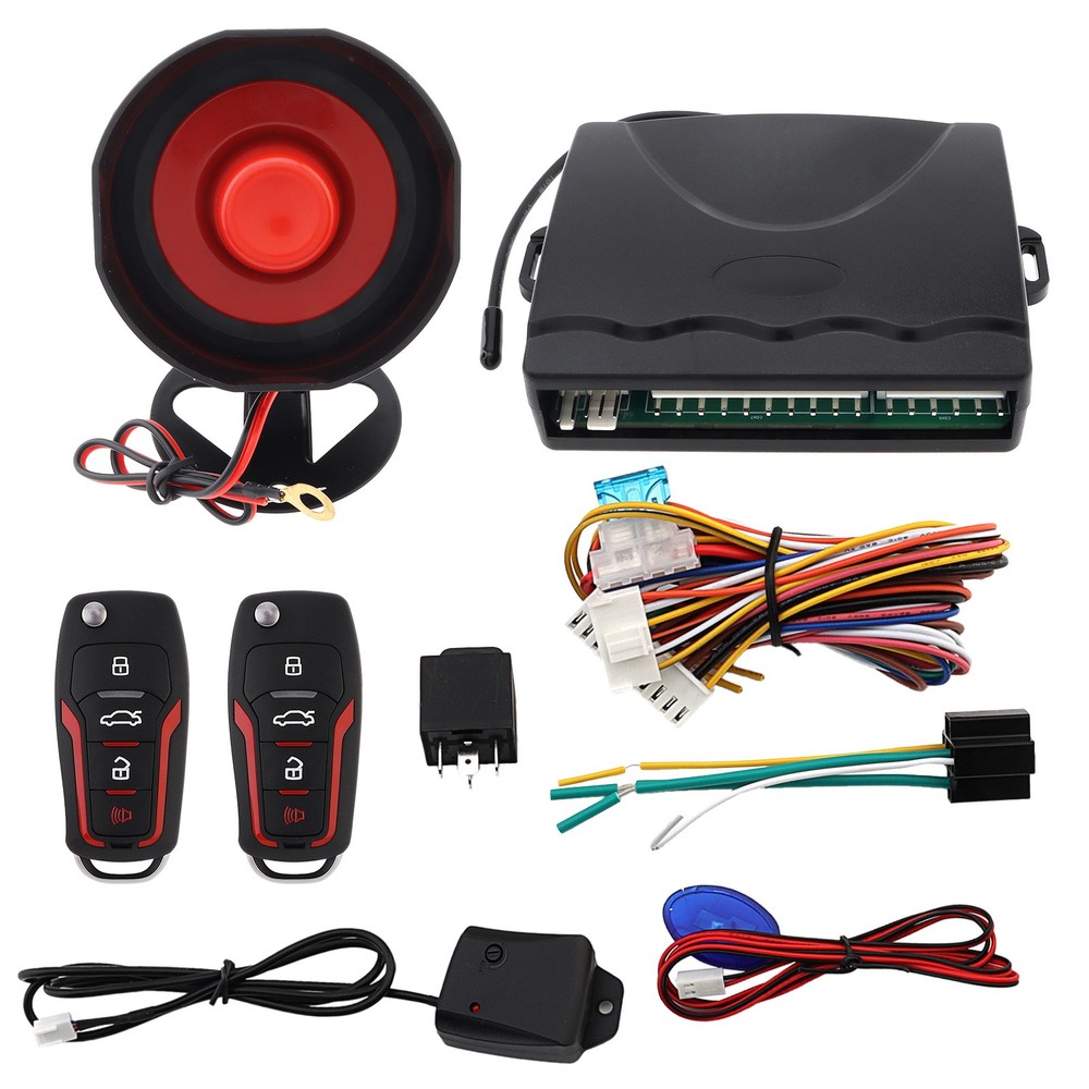 Universal 12V Auto Car Alarm Keyless Entry System for Car with Remote Control