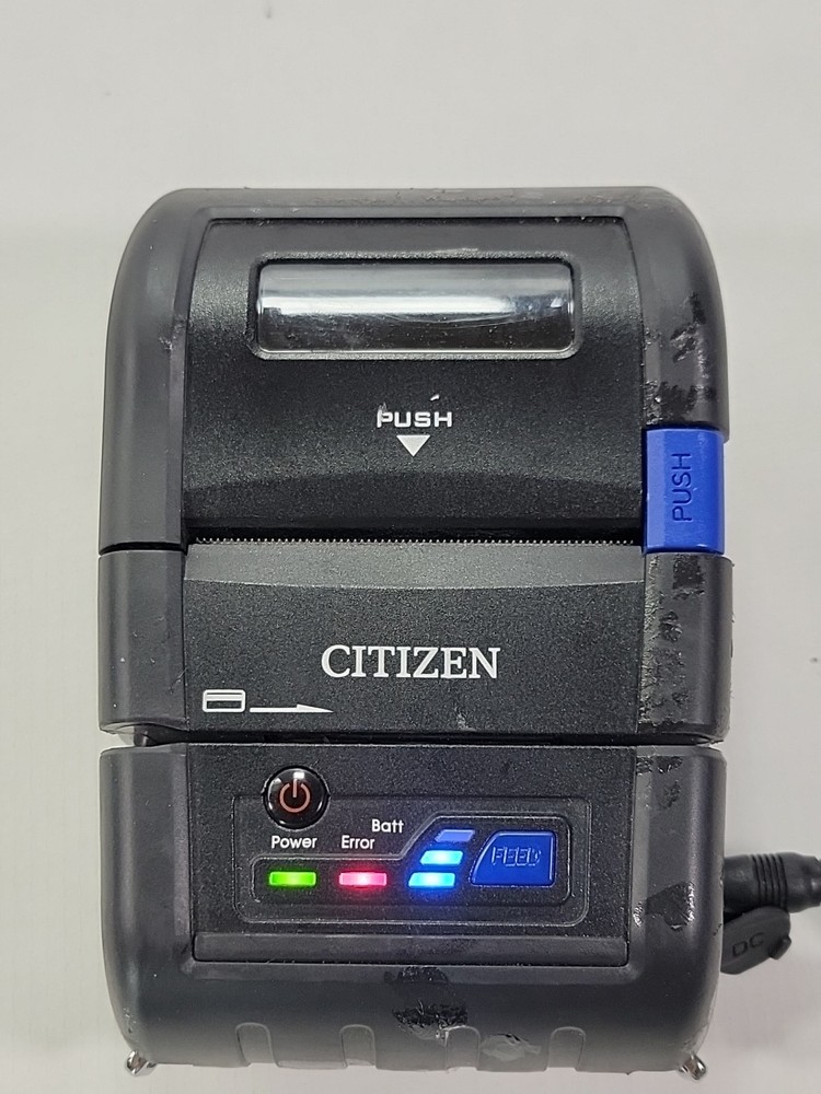 Citizen CMP-20BTUM Portable Printer USB Bluetooth w/Battery (POWERS ON/UNTESTED)