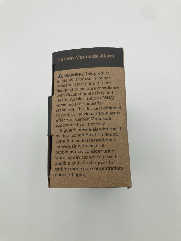 Kidde Code One AA Battery Powered Carbon Monoxide Detector Brand New